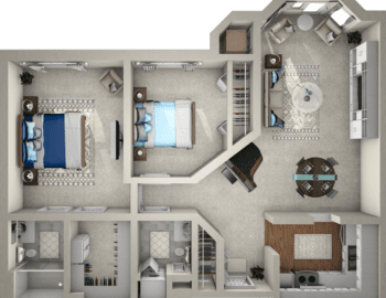 2BR Floor Plan